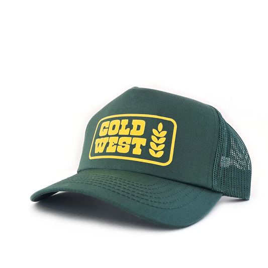 Wheat Trucker - Green